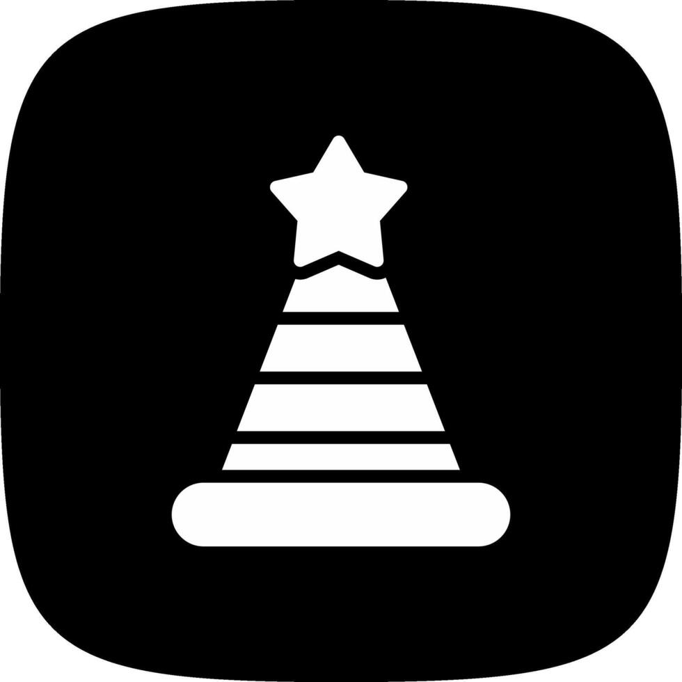 Party Hat Creative Icon Design vector