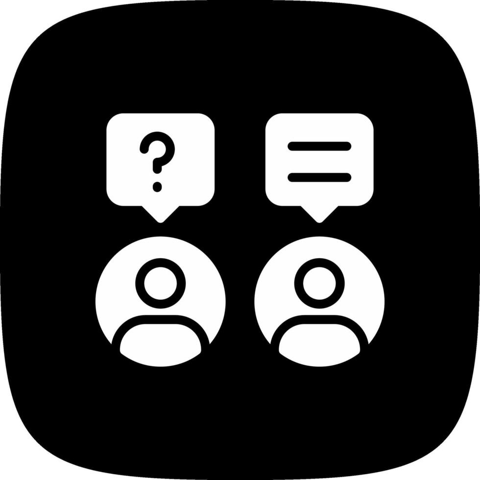 Discussion Creative Icon Design vector