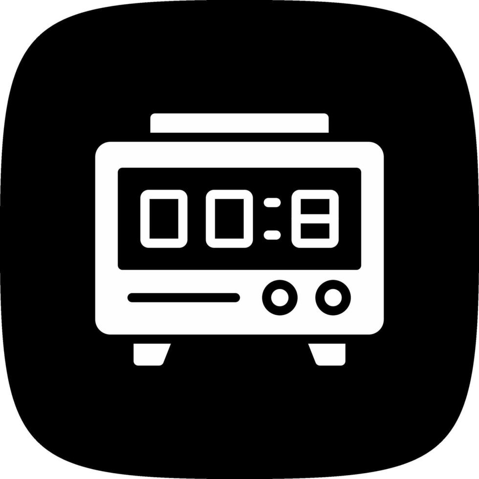Digital Stopwatch Creative Icon Design vector