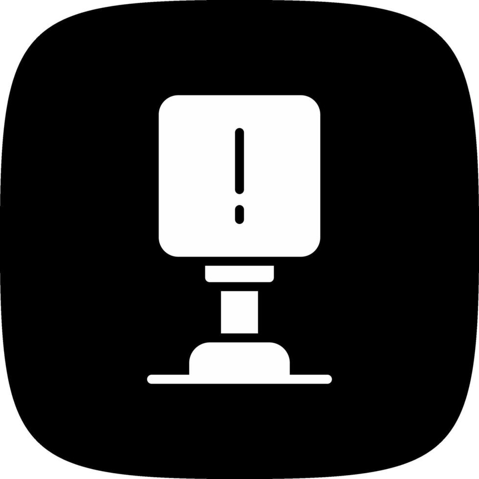 Traffic Sign Creative Icon Design vector