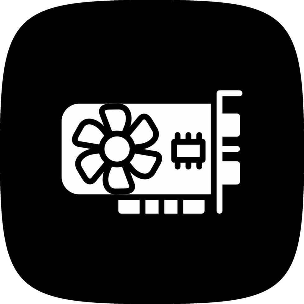 Graphic Card Creative Icon Design vector