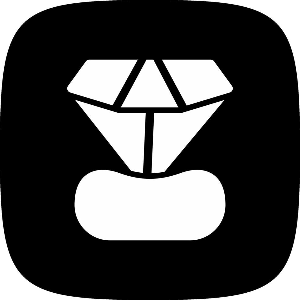 diseño de icono creativo de diamante vector