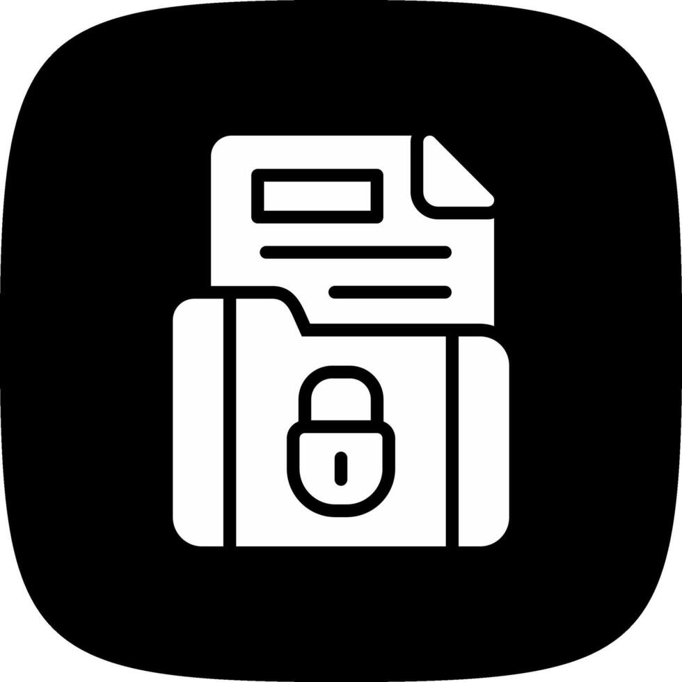 Confidential Creative Icon Design vector