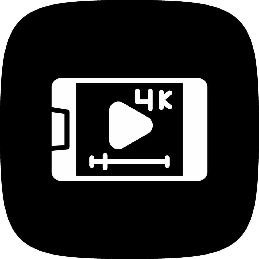 Video Streaming Creative Icon Design vector