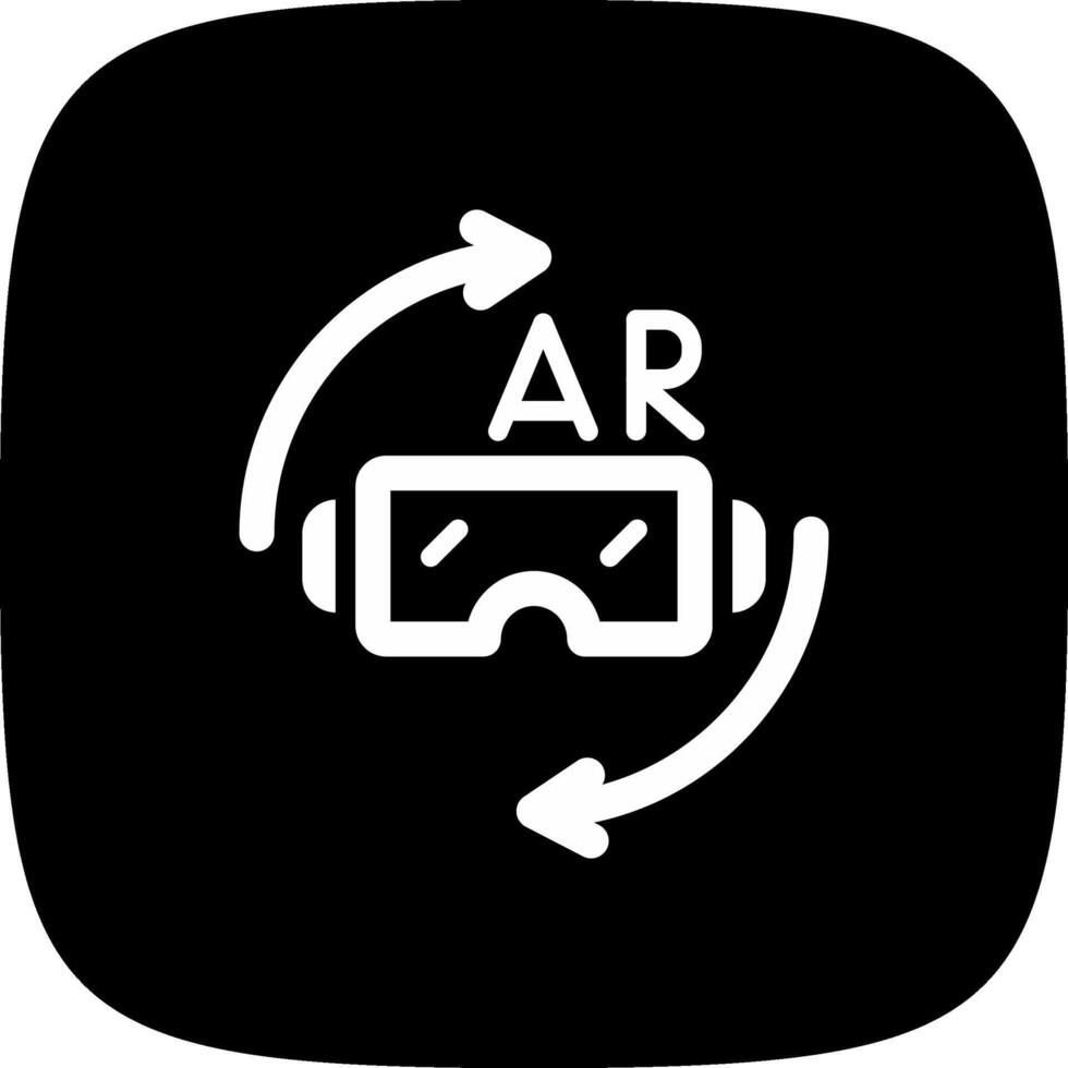 Vr Glasses Creative Icon Design vector