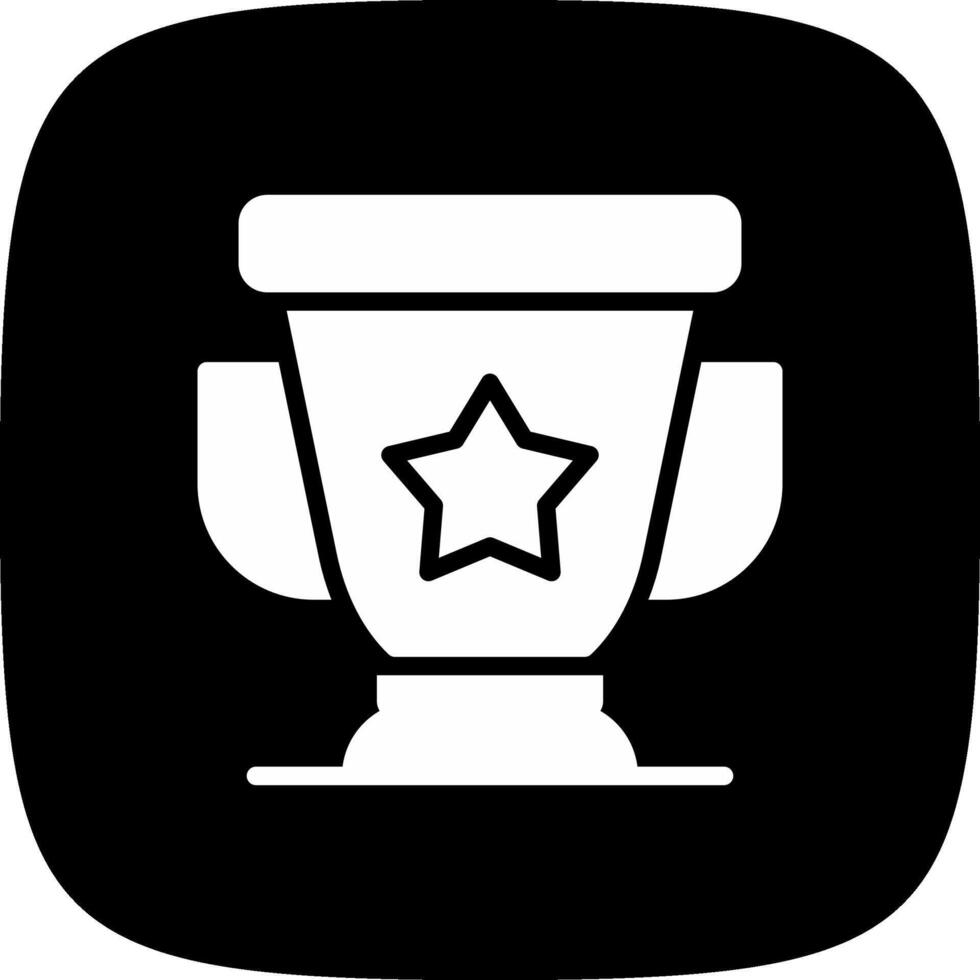 diseño de icono creativo de trofeo vector