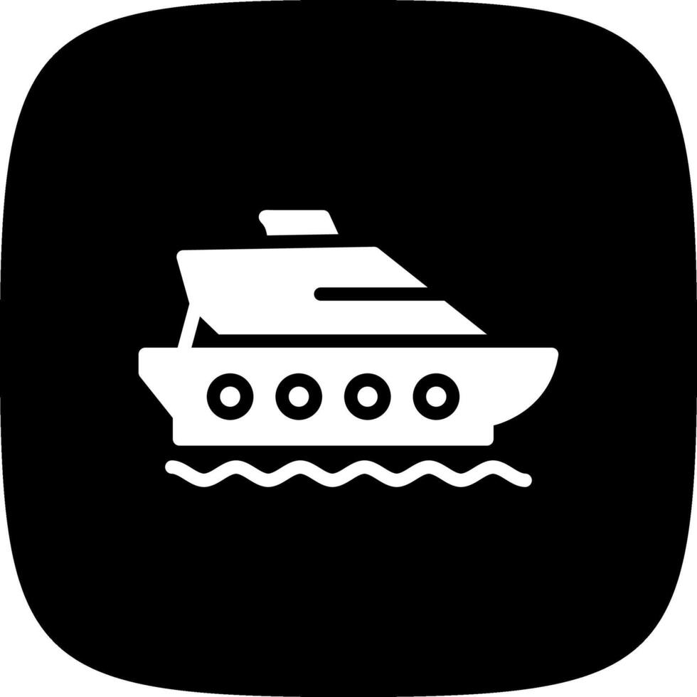 Ship Creative Icon Design vector