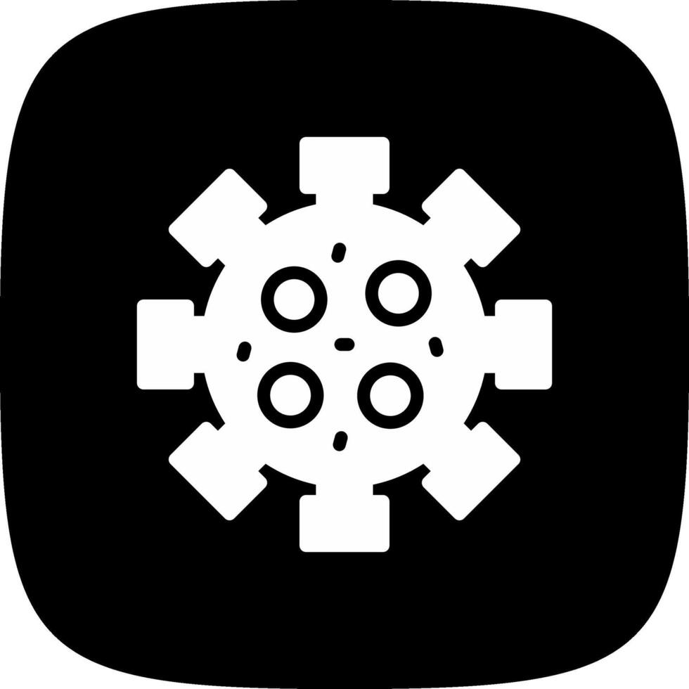 Virus Creative Icon Design vector