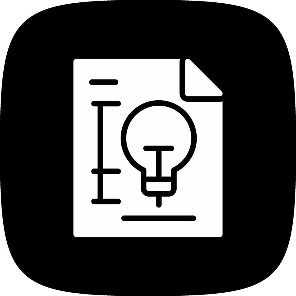 Patent Creative Icon Design vector