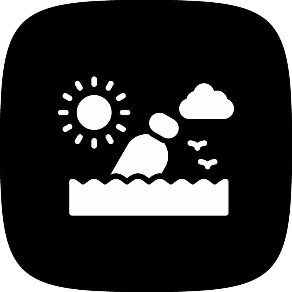 Message In A Bottle Creative Icon Design vector