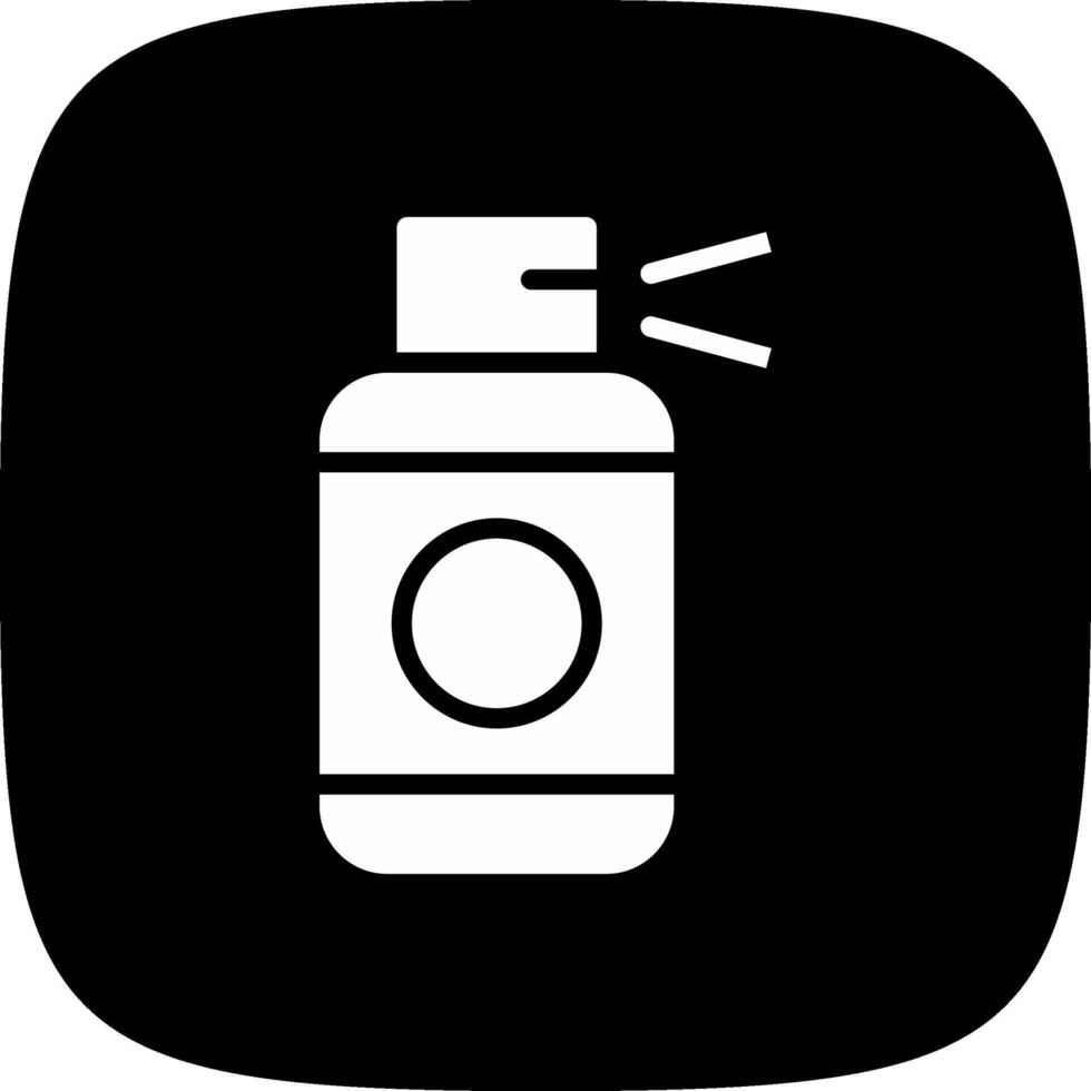 Hairspray Creative Icon Design vector