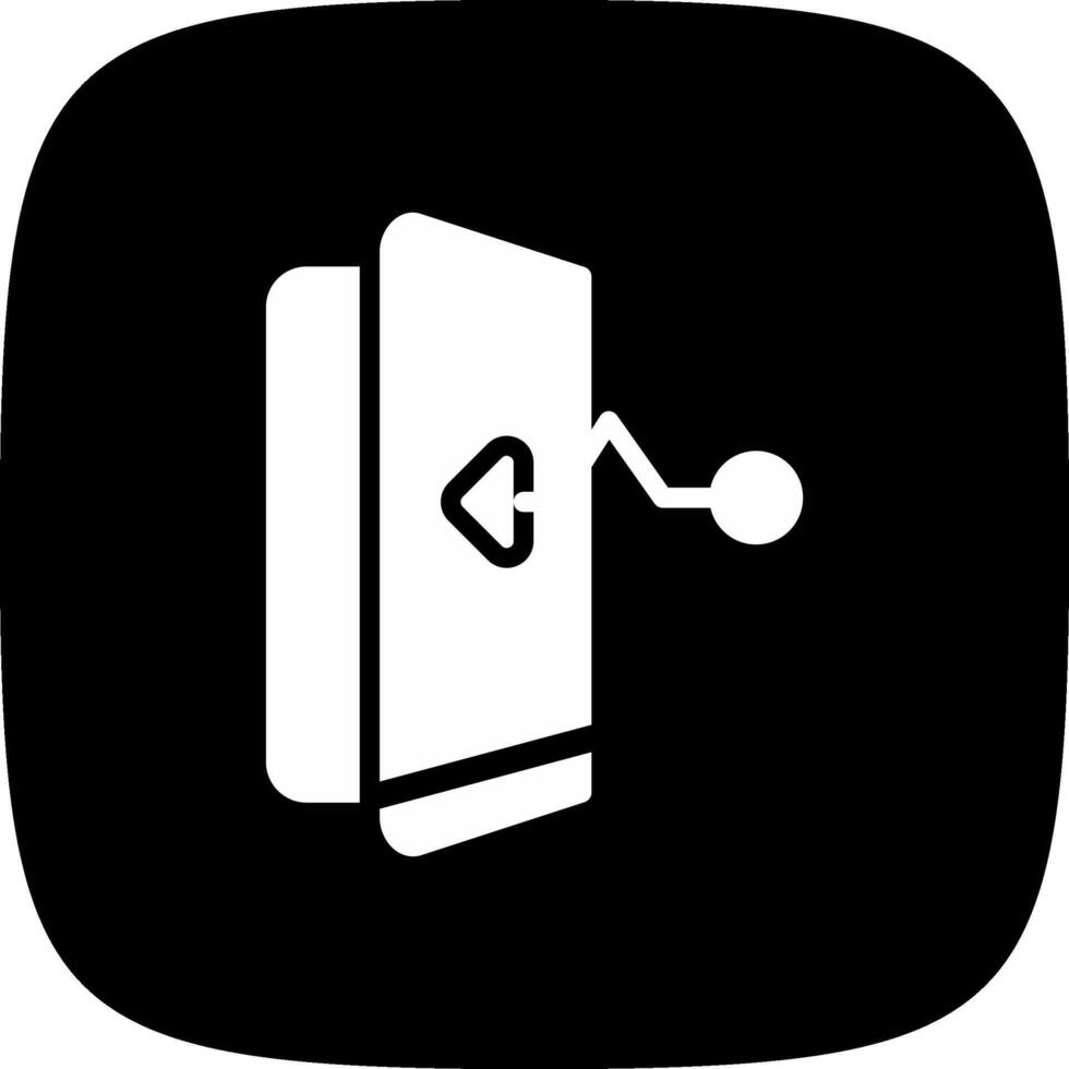 Exit Strategy Creative Icon Design vector