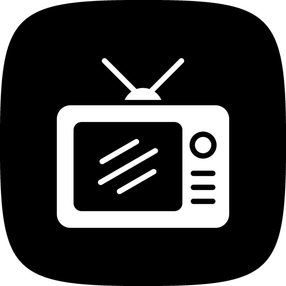 Tv Creative Icon Design vector