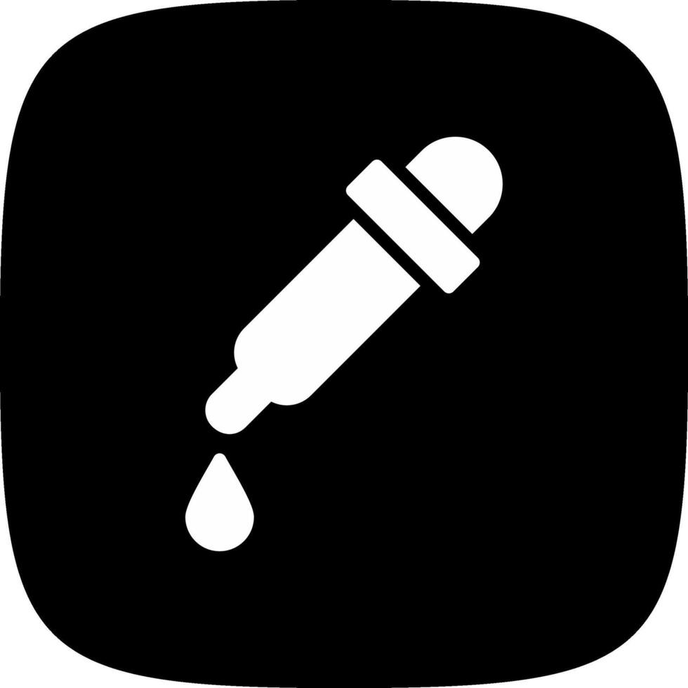 Dropper Creative Icon Design vector