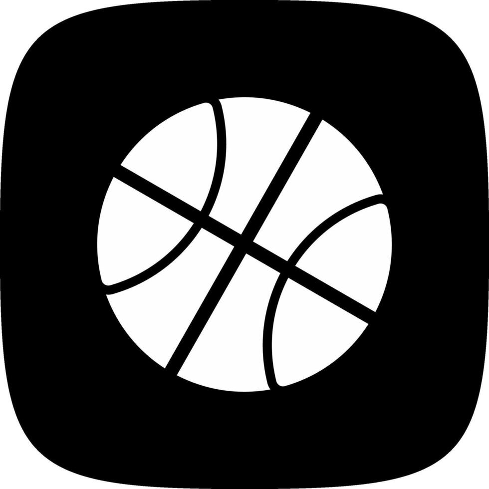 diseño de icono creativo de baloncesto vector