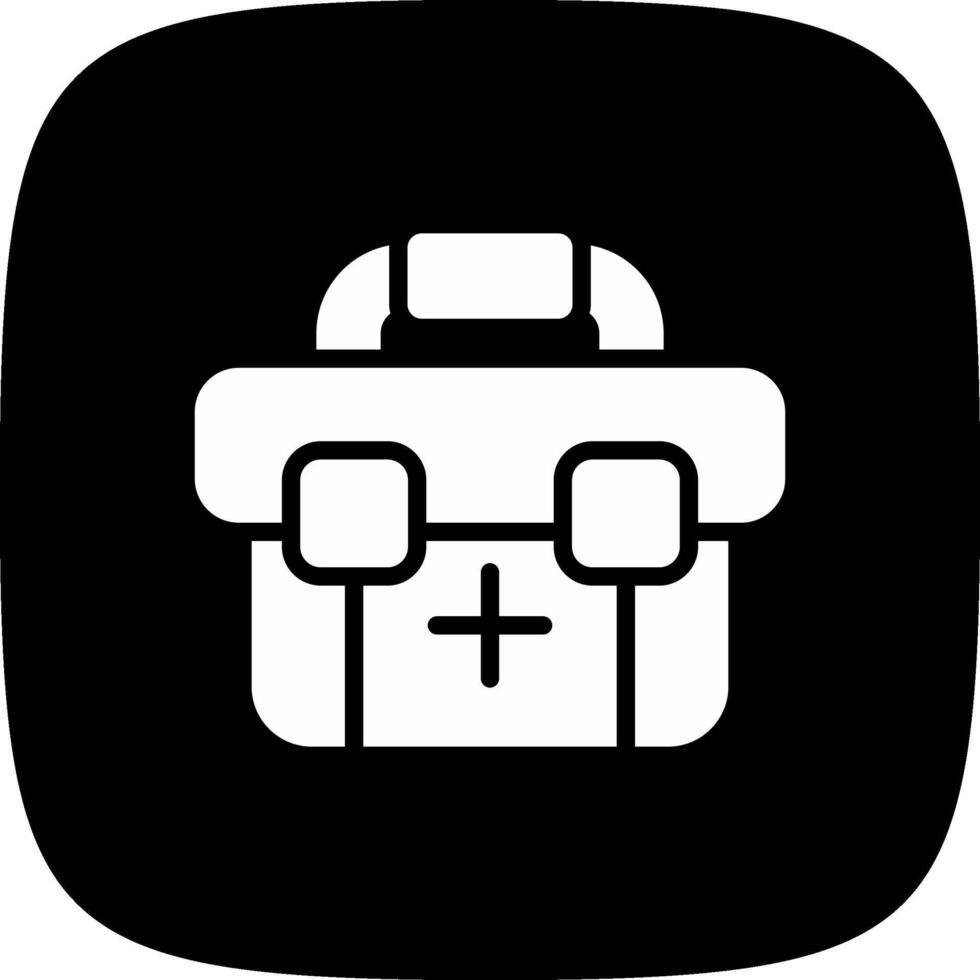 First Aid Kit Creative Icon Design vector