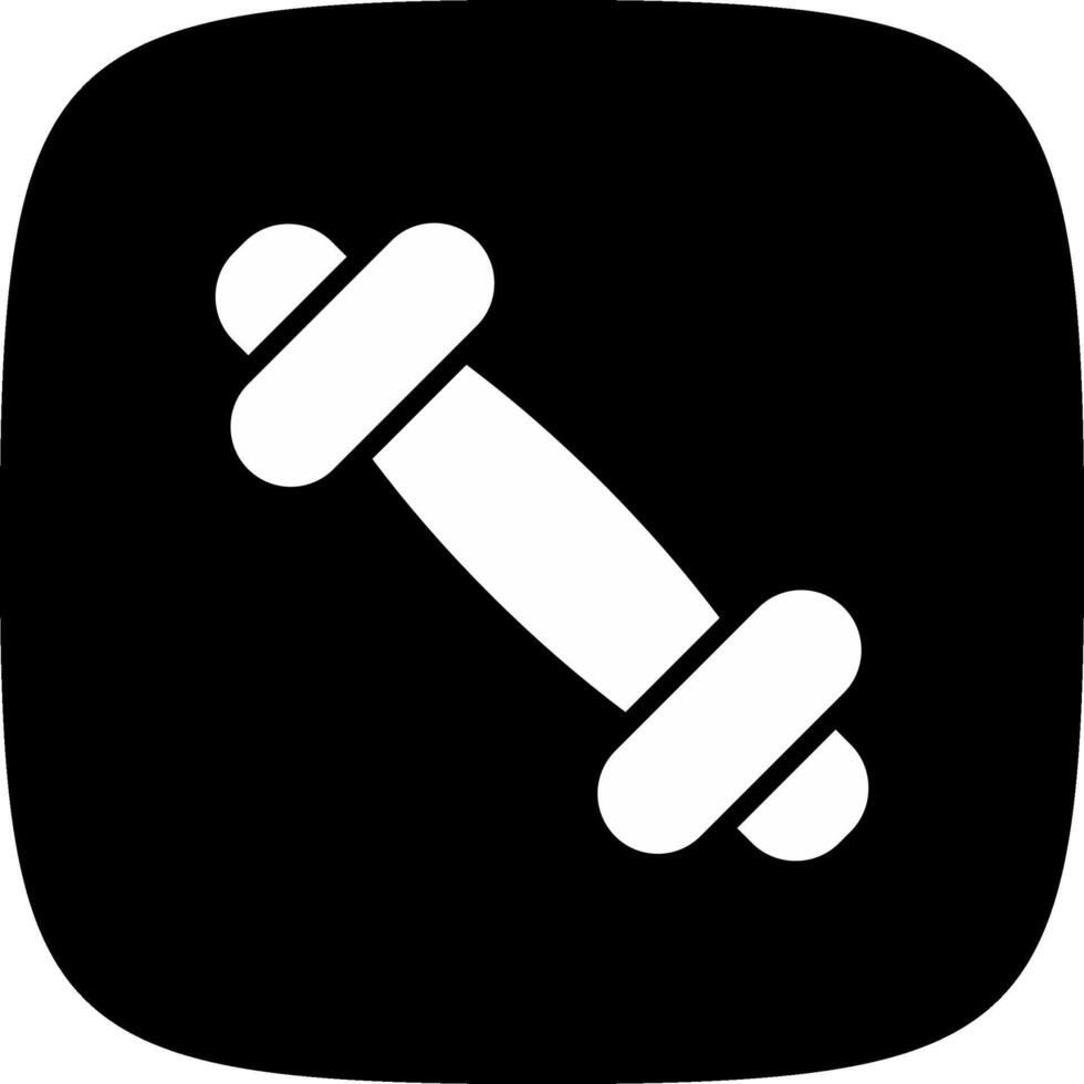 Dumbbells Creative Icon Design vector