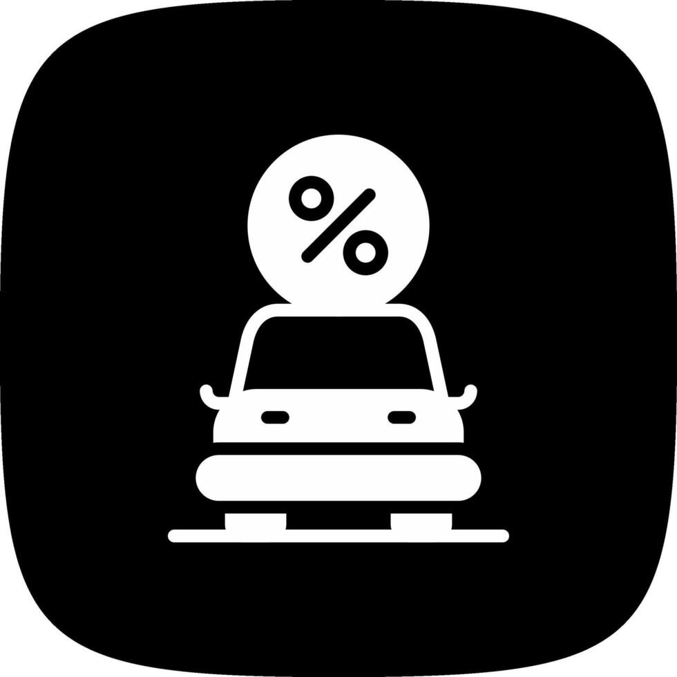 diseño de icono creativo de préstamo de coche vector