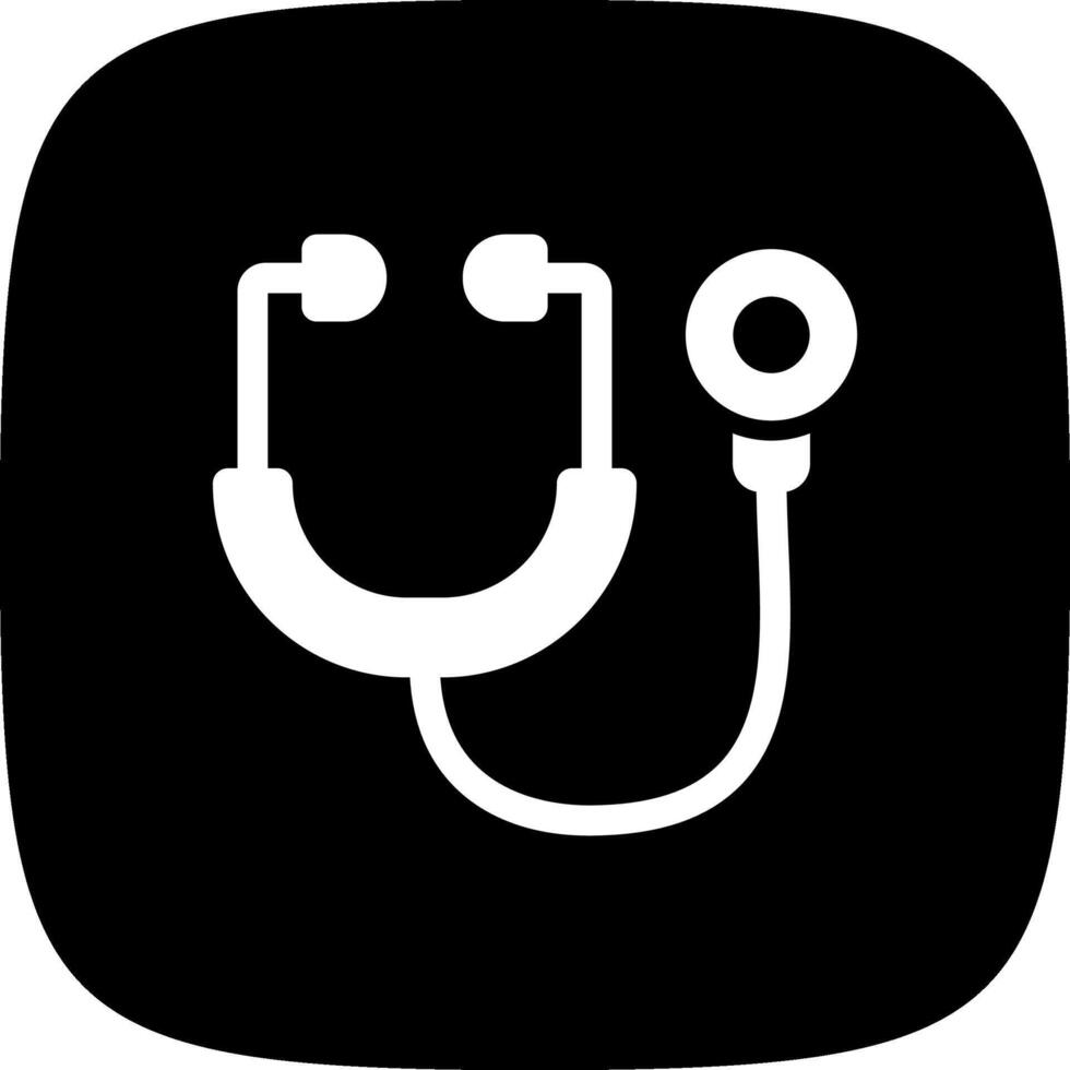 Stethoscope Creative Icon Design vector