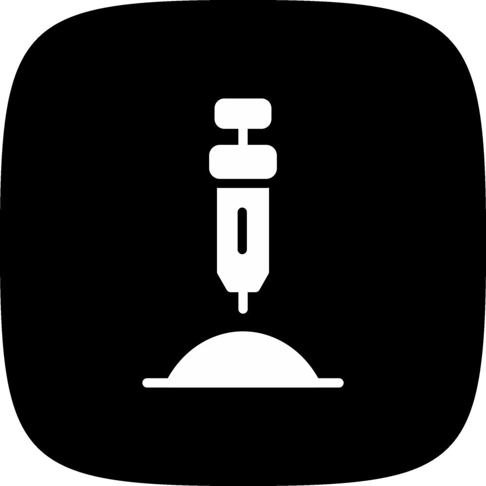 Thermal Paste Creative Icon Design vector