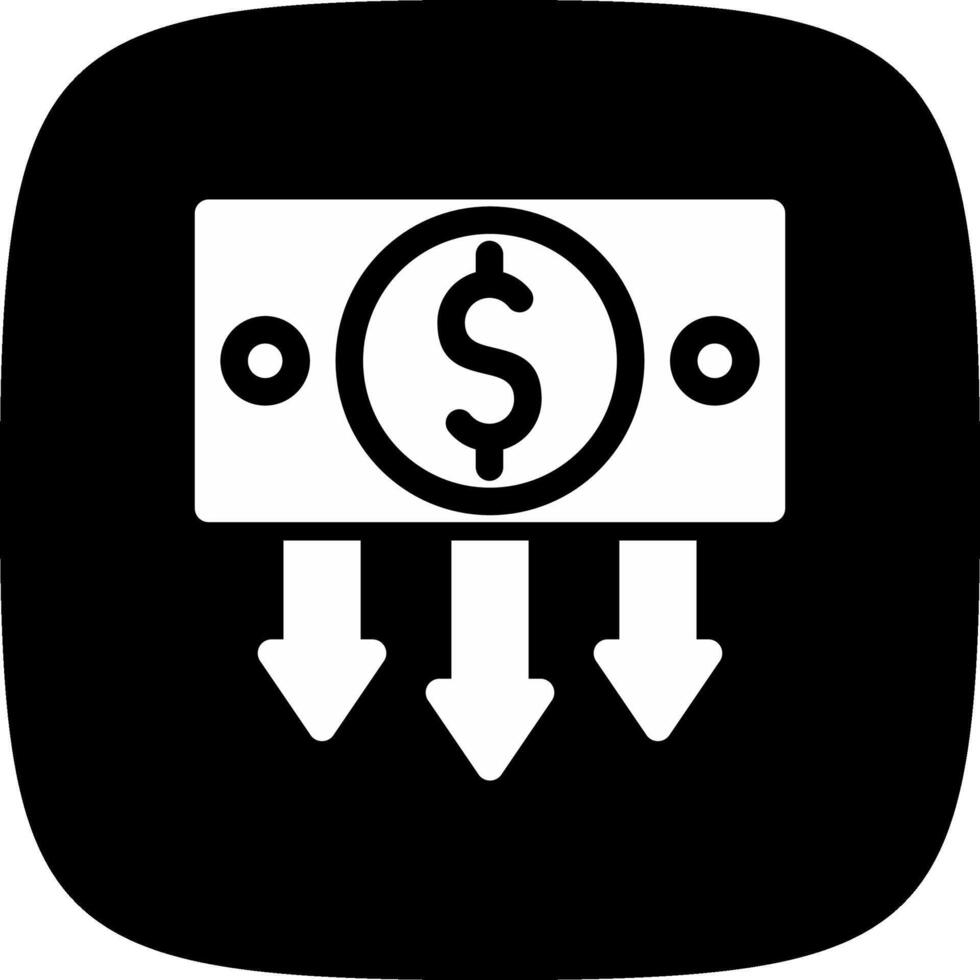 diseño de icono creativo de inflación vector