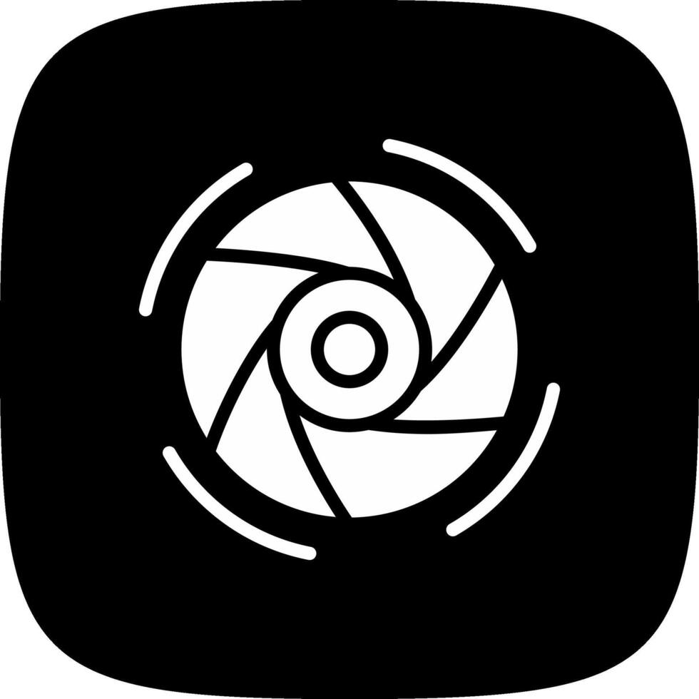 glyph corner inverted Design vector