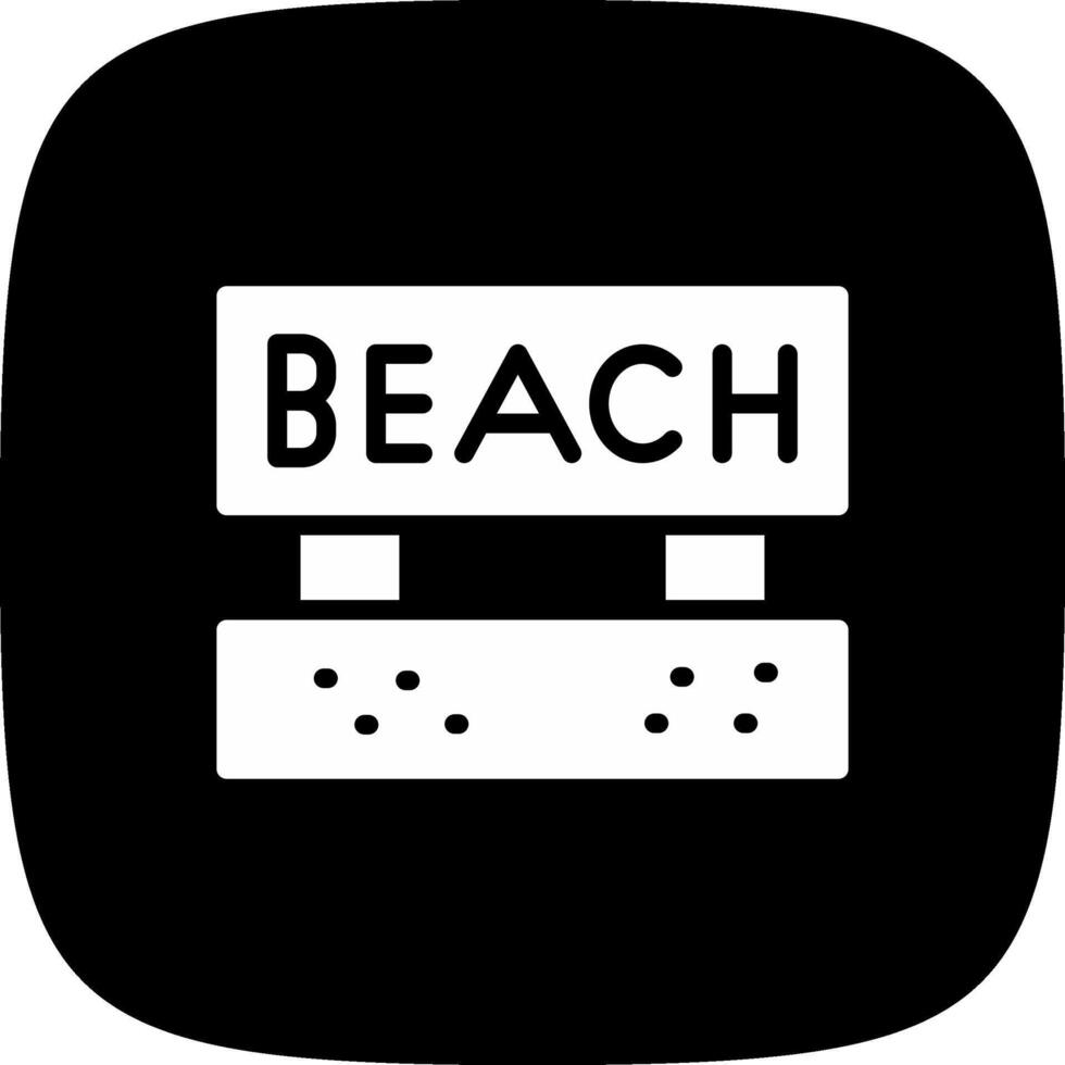 Beach Creative Icon Design vector