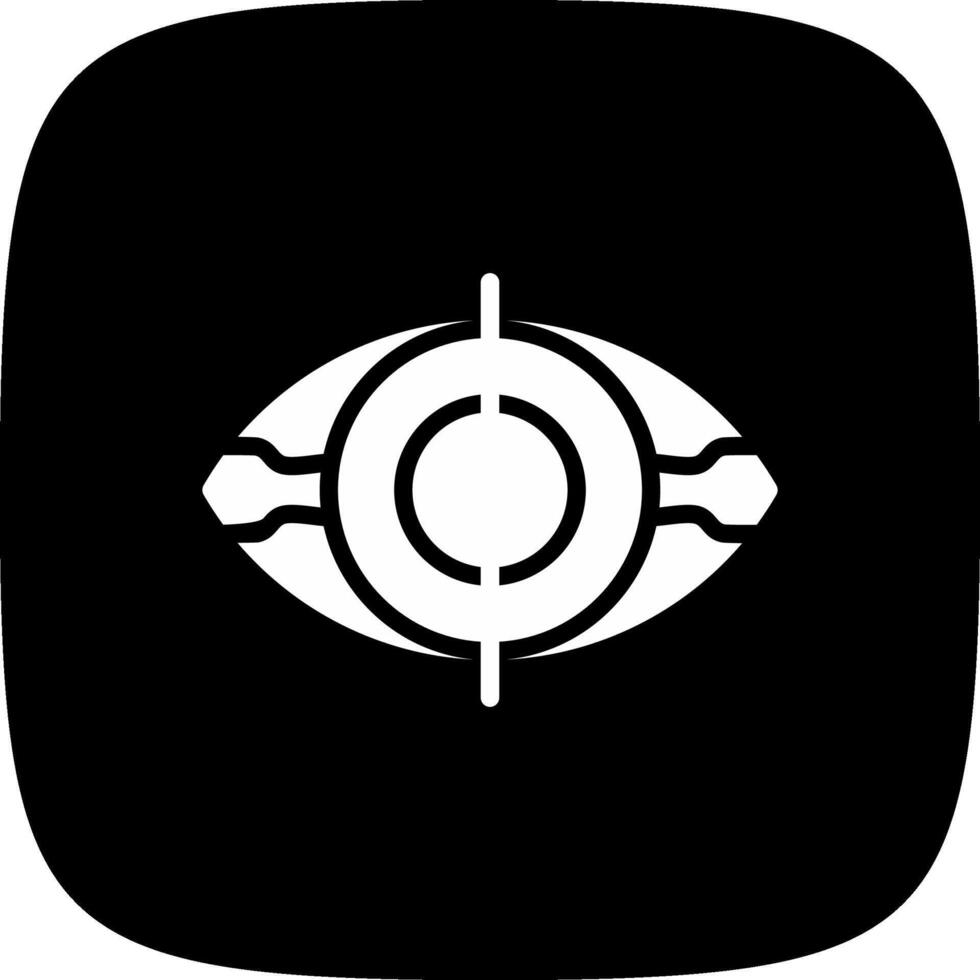 Color Blindness Creative Icon Design vector