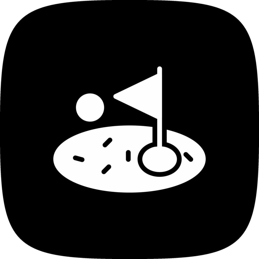 diseño de icono creativo de golf vector