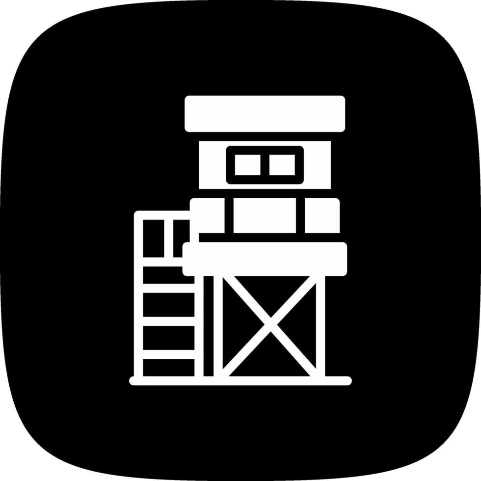 Watchtower Creative Icon Design vector