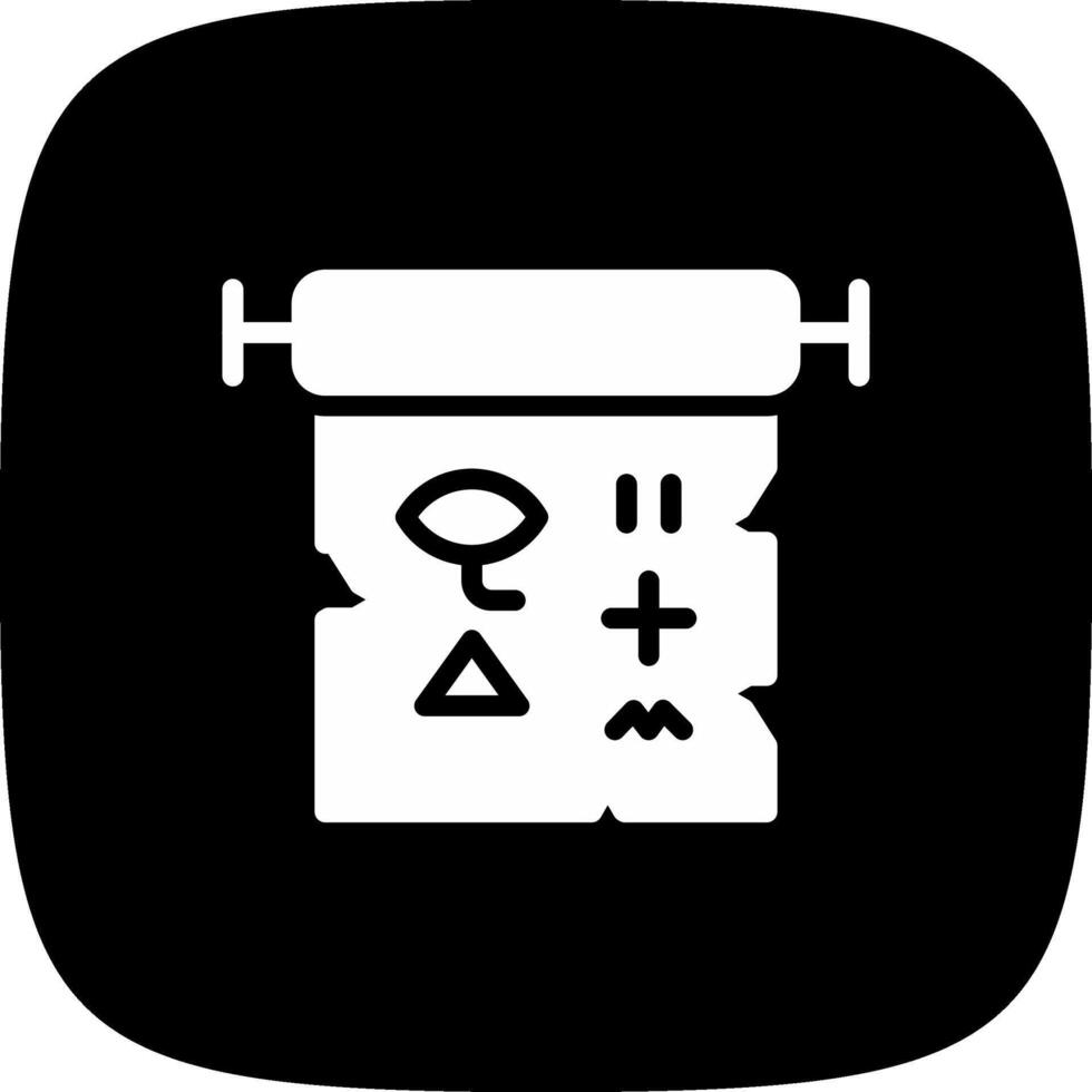 Hieroglyph Creative Icon Design vector
