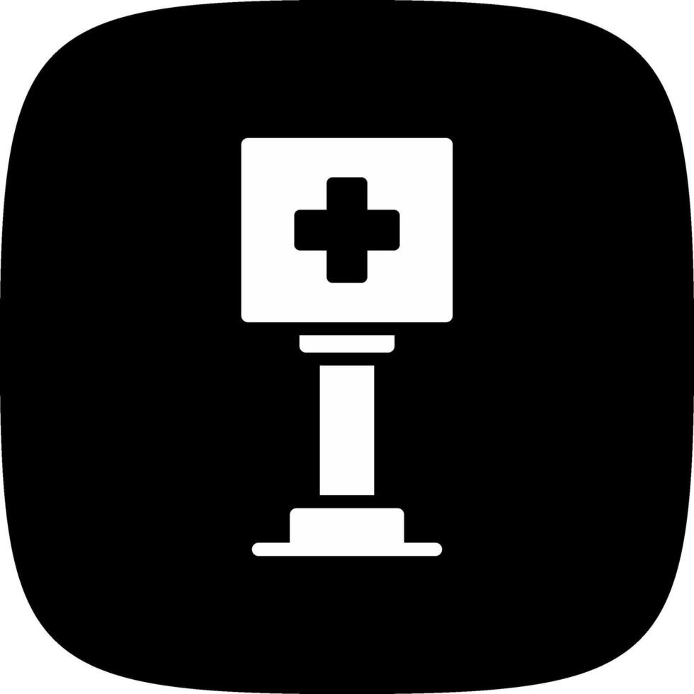 glyph corner inverted Design vector