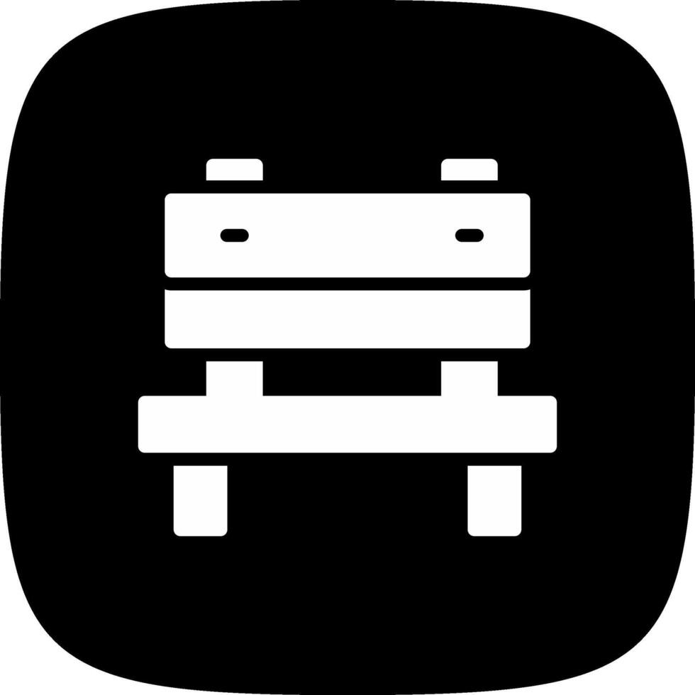 Bench Creative Icon Design vector
