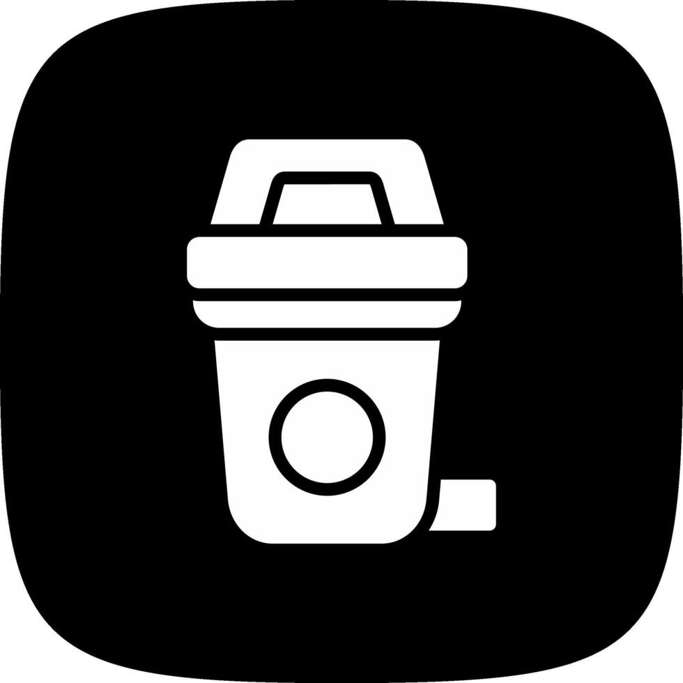 glyph corner inverted Design vector