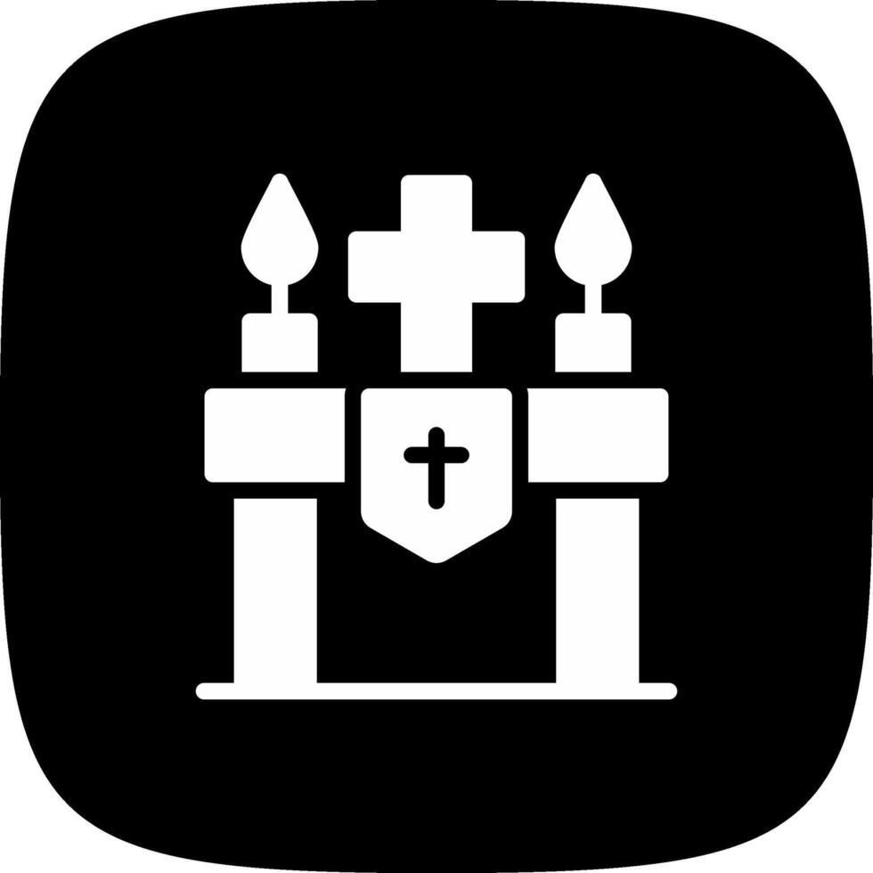 Altar Creative Icon Design vector