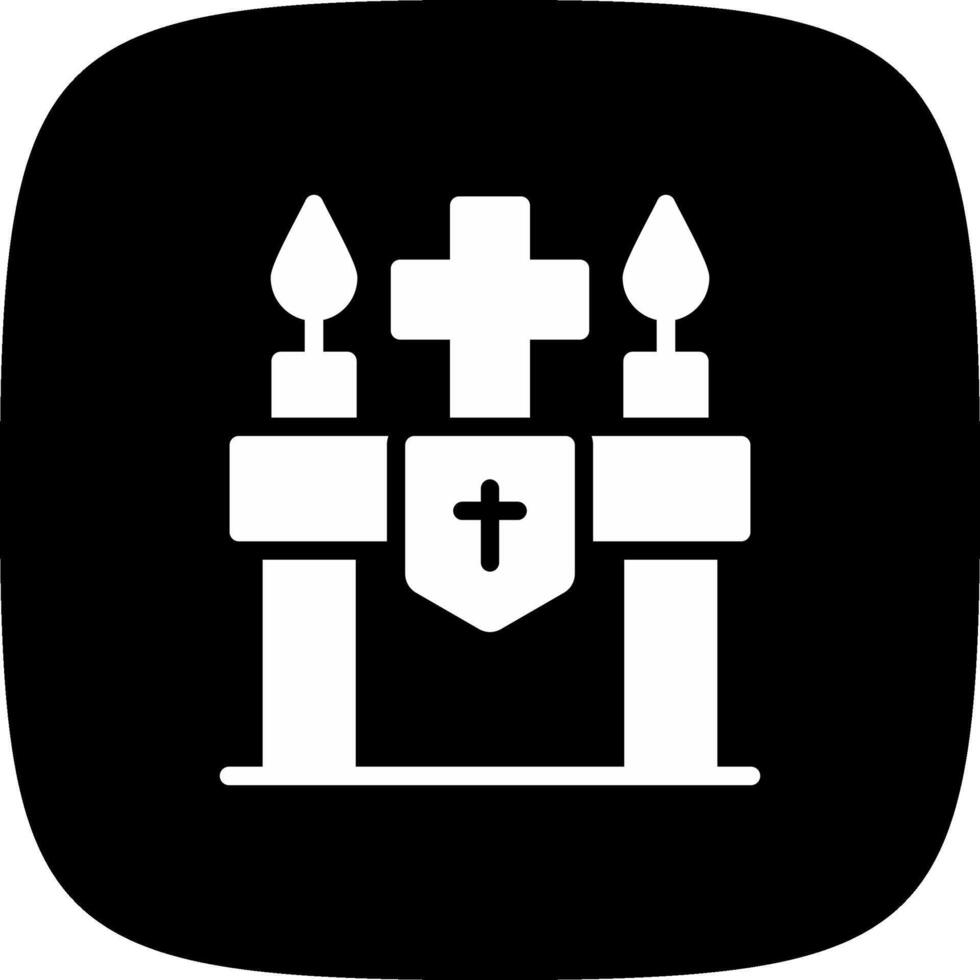 Altar Creative Icon Design vector