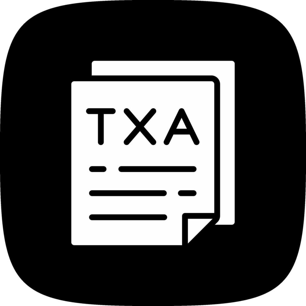 Taxes Creative Icon Design vector