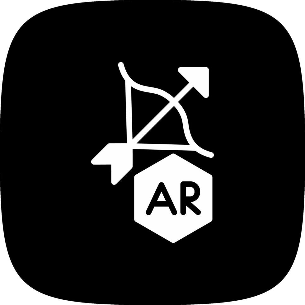 Ar Archery Creative Icon Design vector