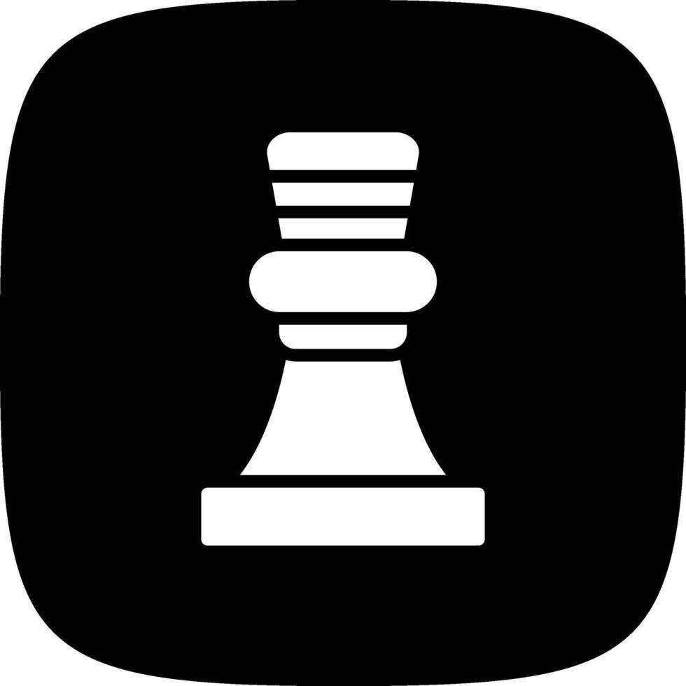 Chess Game Creative Icon Design vector