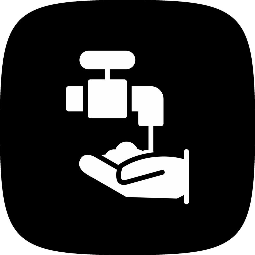 Handwash Creative Icon Design vector