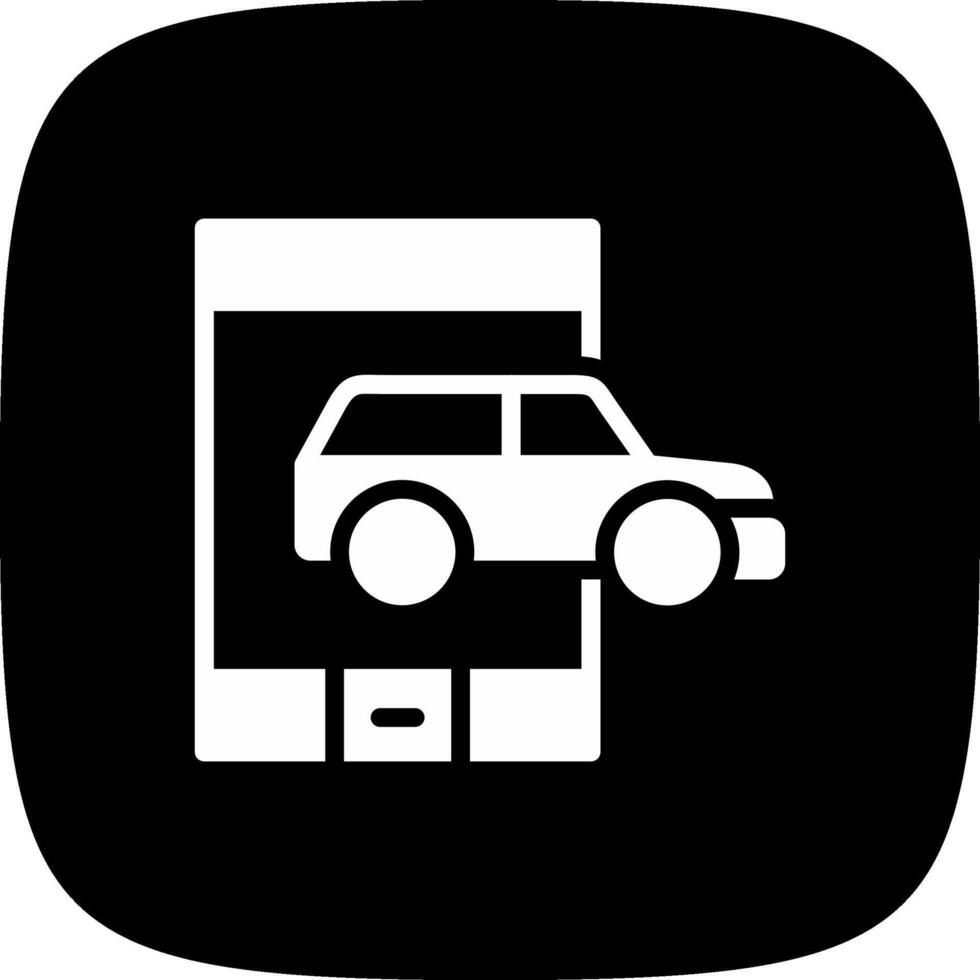 Call Taxi Creative Icon Design vector