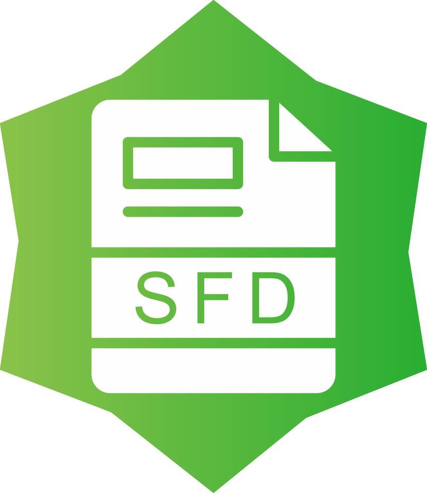 SFD Creative Icon Design vector