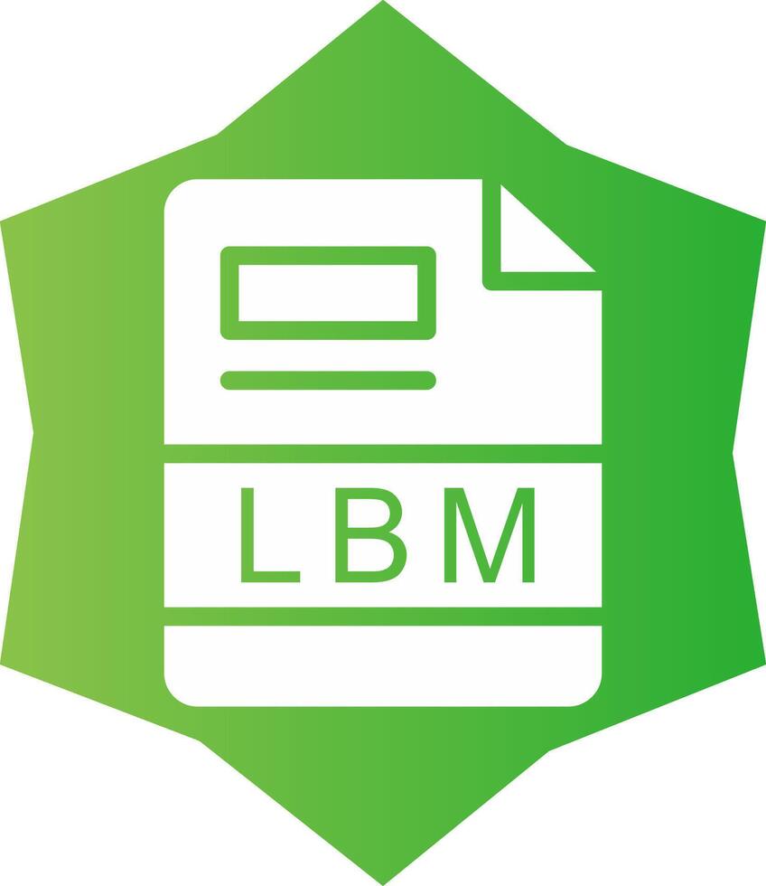 LBM Creative Icon Design vector