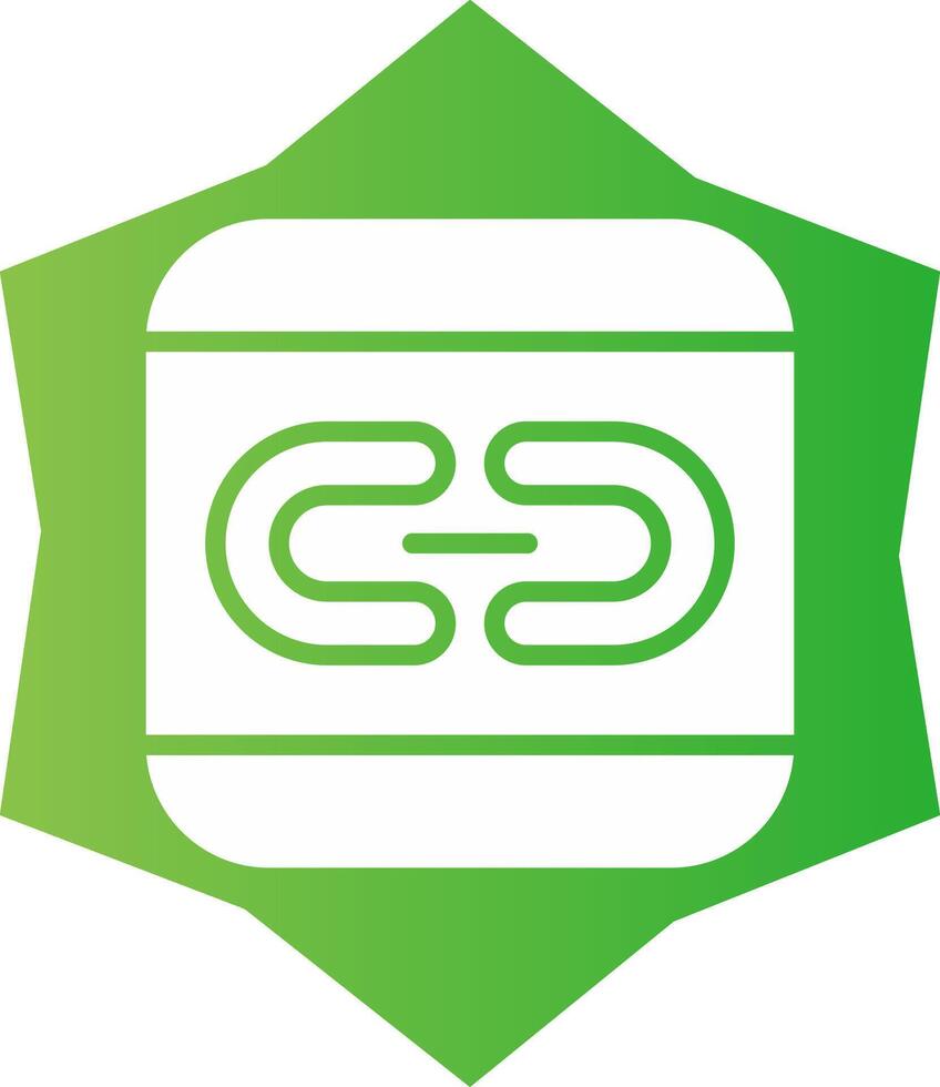 Link Creative Icon Design vector