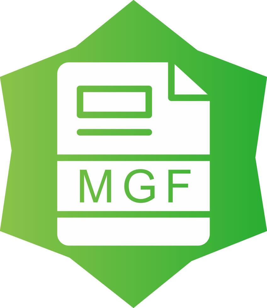 MGF Creative Icon Design vector