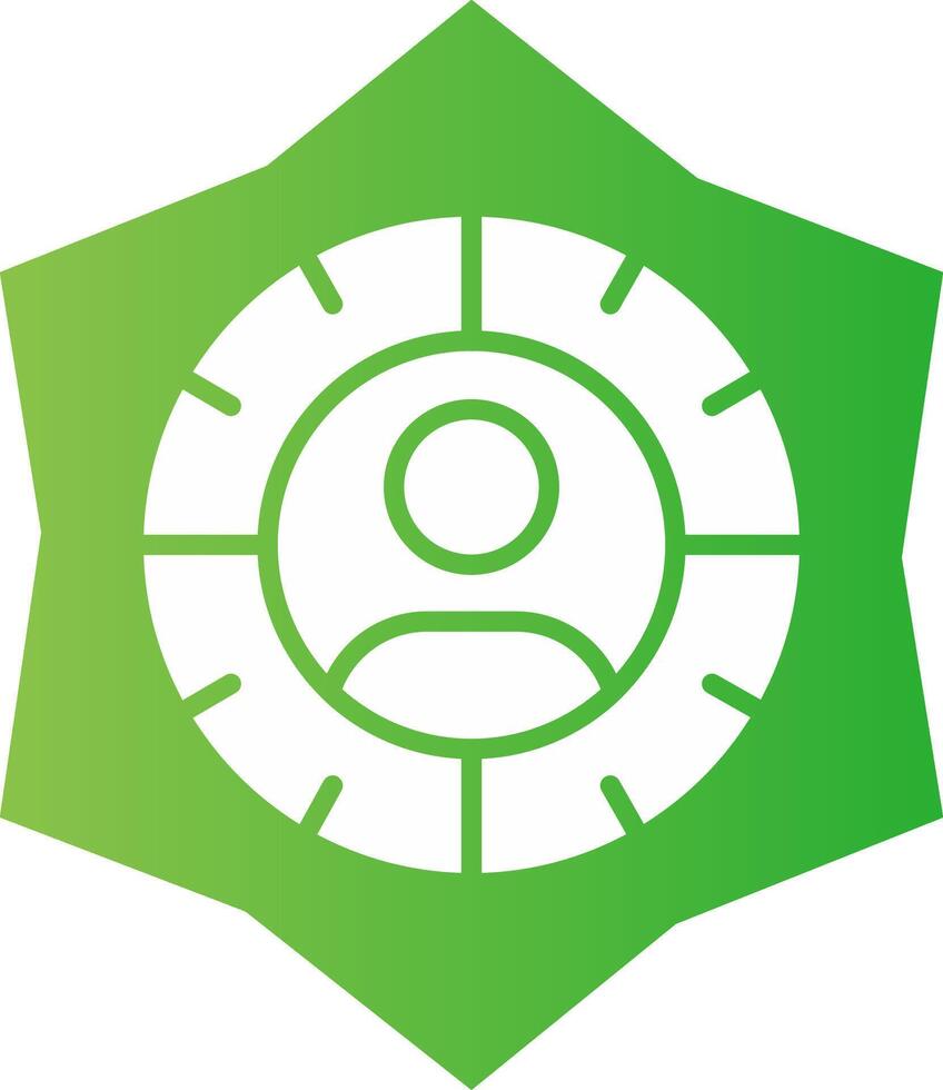 Target Audience Creative Icon Design vector