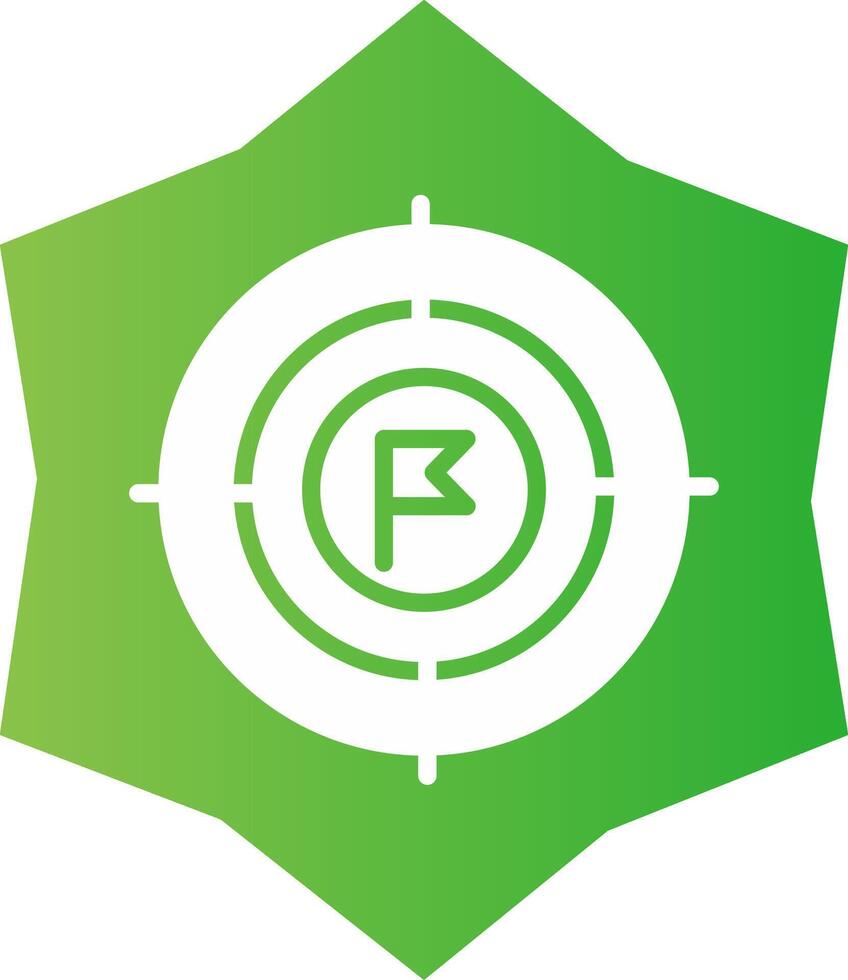 Goal Creative Icon Design vector