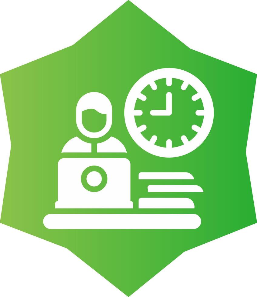 Work Habits Creative Icon Design vector