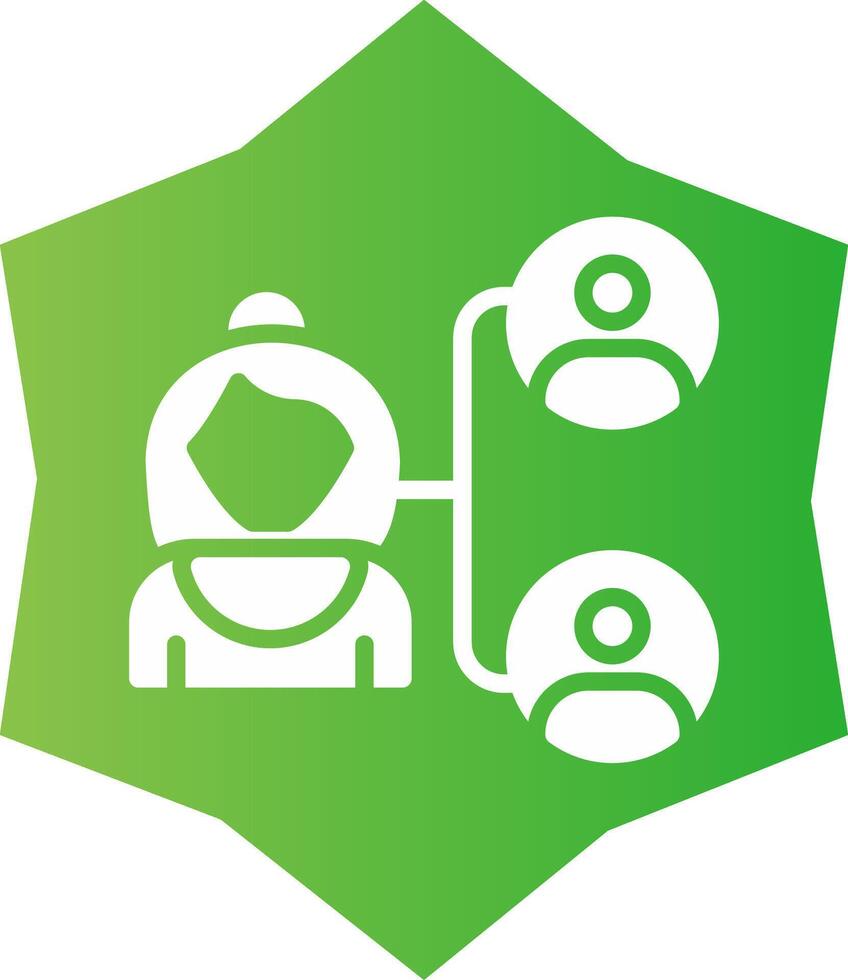 Manager Creative Icon Design vector