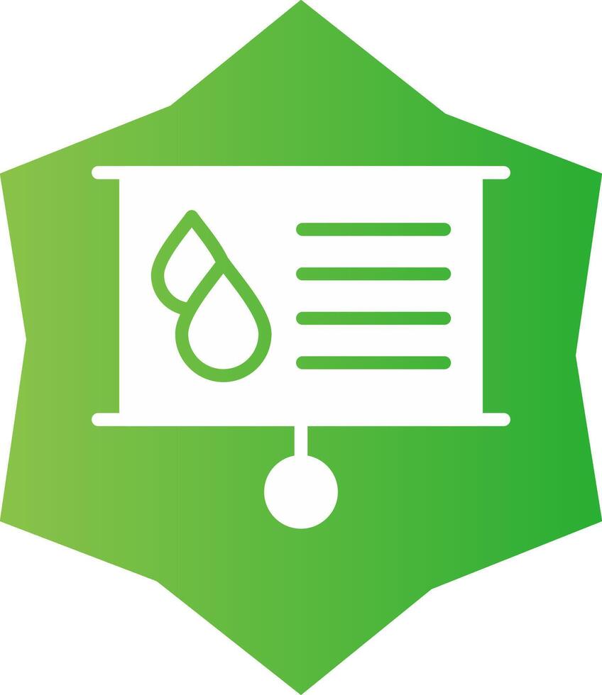 Water Class Creative Icon Design vector